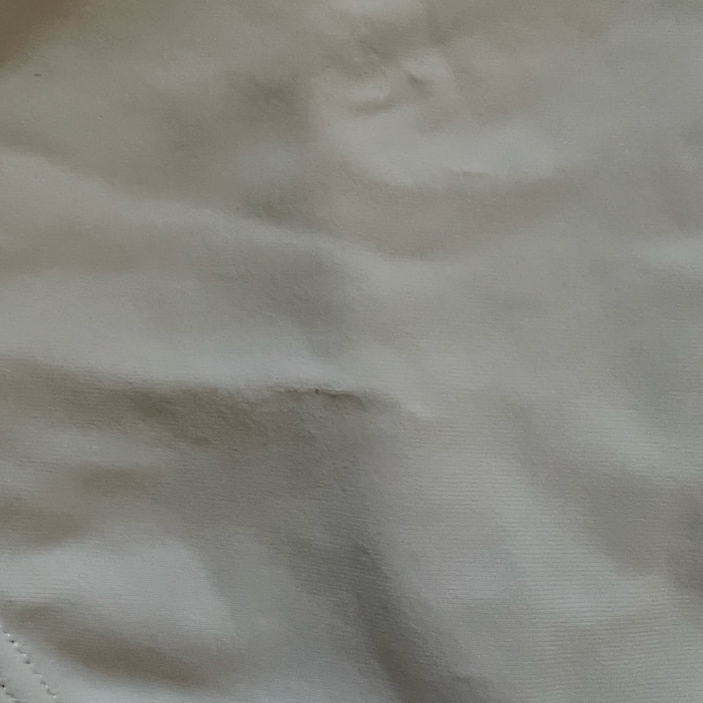 Montce Cream One Piece Swimsuit with Plunging Neckline - Picture 6 of 6